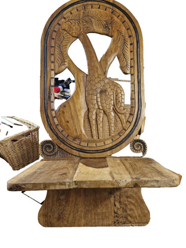 Vintage african birthing - vintage, chair