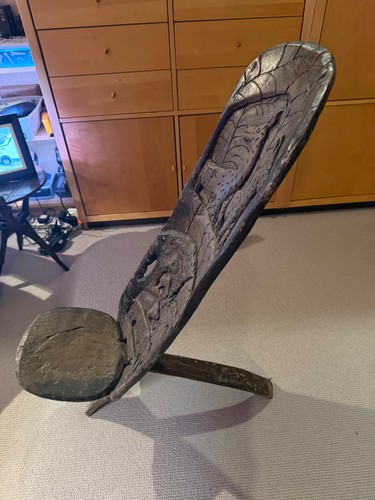 African birthing chair - , (2