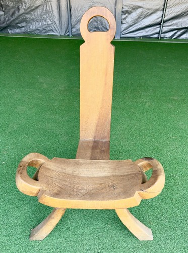 Antique primitive wood milking - primitive,