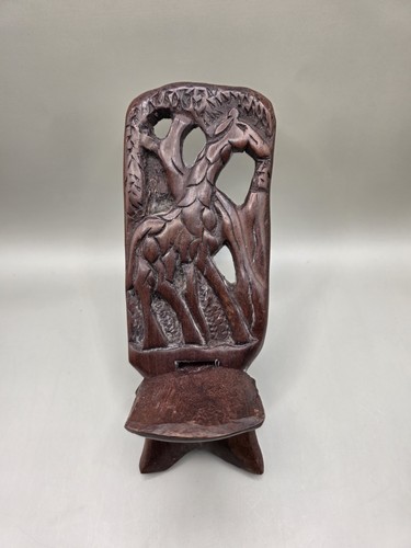 Vtg african folk art carved - vtg,