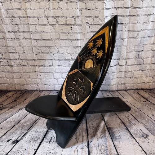 100cm carved surf board - board, shape