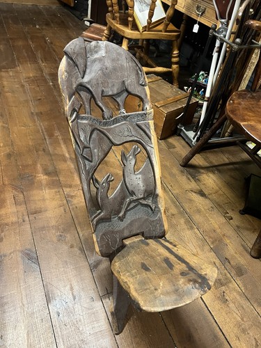 Hand carved african birthing - african,
